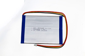 7.4V 357098 2800mAh 移動(dòng)DVD兩串聚合物鋰離子電池
